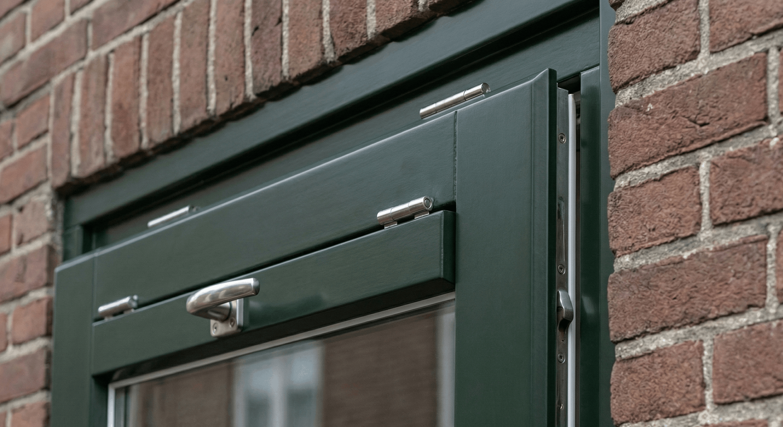 Voorbeeld van houten kozijnen vervangen - draai- en kiepramen met HR++ glas